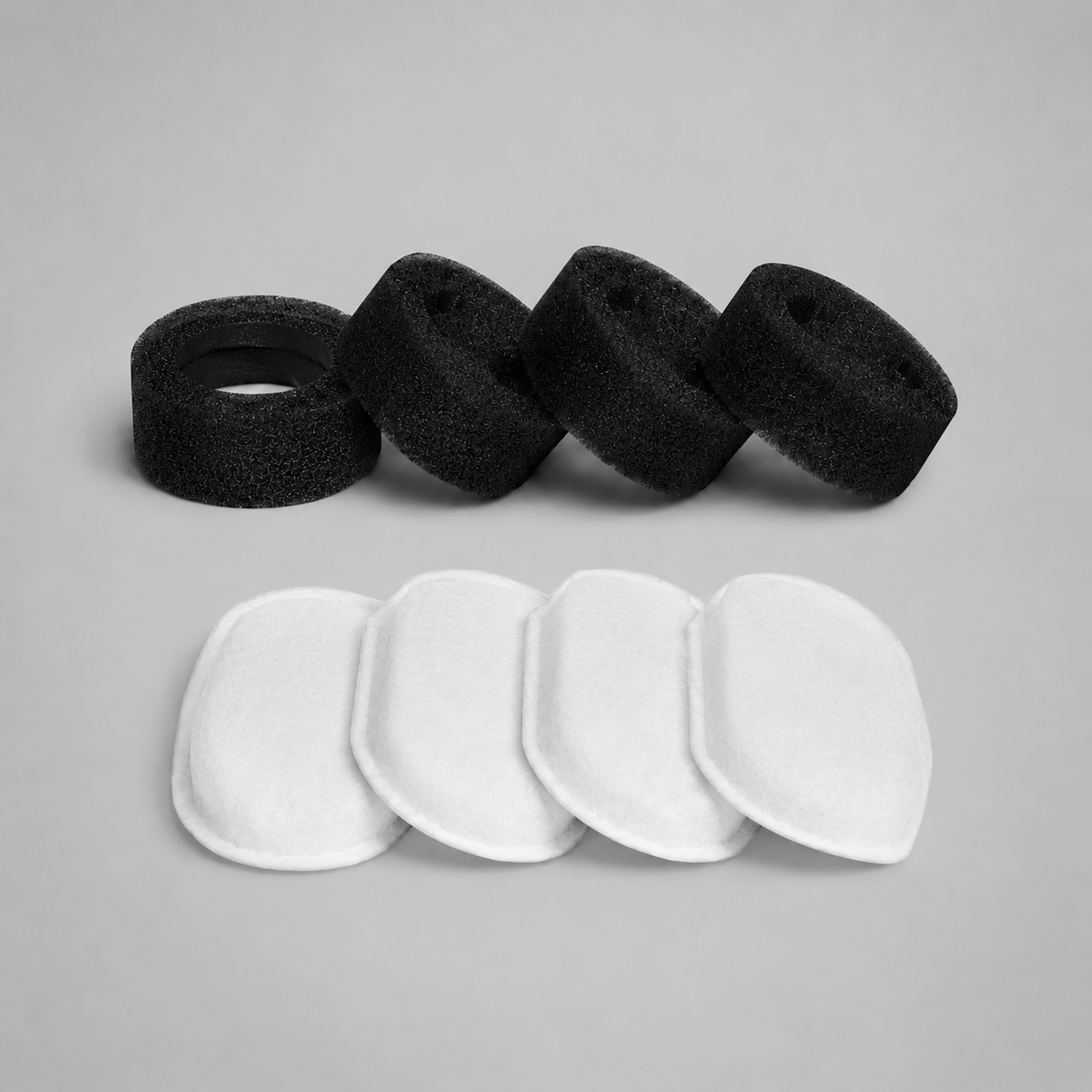 Ersatz Aktivkohle-/Schwamm-Filter Set (Für 4 Monate Vorrat)